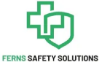 Ferns Safety First Logo depicting a medical cross interlaced with a shield.
